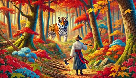 The Woodcutter and the Tiger, a Tale of Unexpected Friendship and Courageous Compassion!